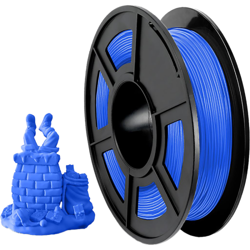 -/ Филамент NVPRINT TPU Blue для 3D печати диаметр 1.75мм  длина 165 метров  масса 0,5 кг