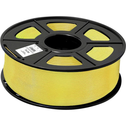 Пластик для принтера 3D Cactus CS-3D-PETG-1KG-T-YELLOW PETG d1.75мм 1кг L316м 1цв.