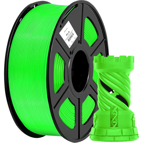 -/ Пластик для принтера 3D Cactus CS-3D-PLA-1KG-GREEN PLA d1.75мм 1кг L326м 1цв.