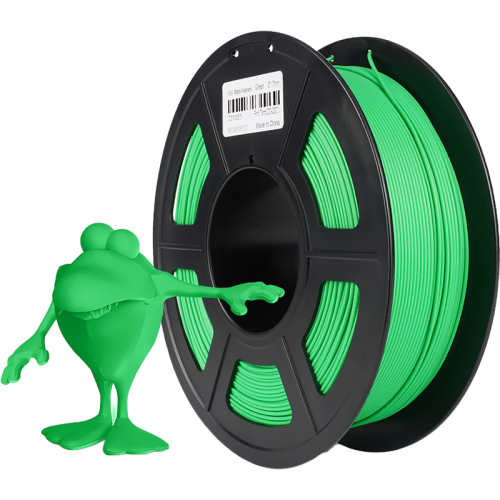 -/ Филамент NVPRINT PLA Matte Green для 3D печати диаметр 1.75мм  длина 330 метров  масса 1 кг