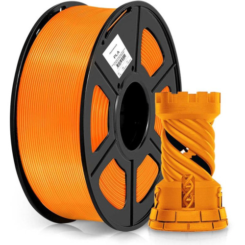 Пластик для принтера 3D Cactus CS-3D-PLA-1KG-ORANGE PLA d1.75мм 1кг L326м 1цв.