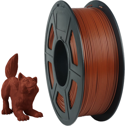 -/ Филамент NVPRINT PETG  Chocolate для 3D печати диаметр 1.75мм  длина 330 метров  масса 1 кг