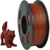 -/ Филамент NVPRINT PETG  Chocolate для 3D печати диаметр 1.75мм  длина 330 метров  масса 1 кг