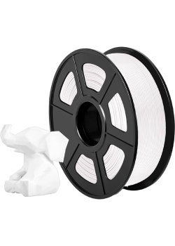 -/ Филамент NVPRINT PLA White для 3D печати диаметр 1.75мм  длина 330 метров  масса 1 кг