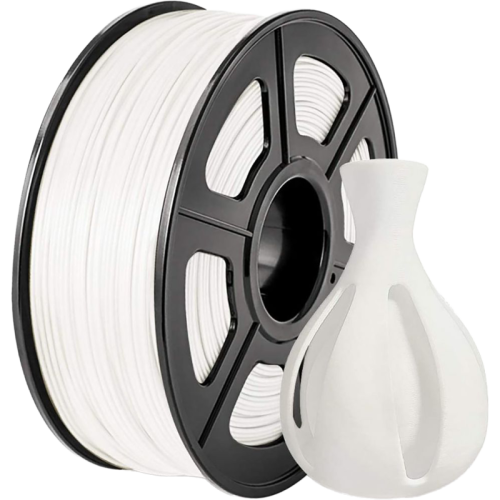 -/ Филамент NVPRINT ASA White для 3D печати диаметр 1.75мм  длина 330 метров  масса 1 кг