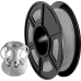 -/ Филамент NVPRINT TPU Grey для 3D печати диаметр 1.75мм  длина 165 метров  масса 0,5 кг
