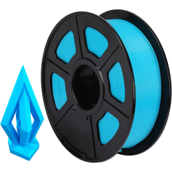 -/ Филамент NVPRINT PLA+ Cyan для 3D печати диаметр 1.75мм  длина 330 метров  масса 1 кг