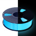 -/ Филамент NVPRINT PETG Glow Blue для 3D печати диаметр 1.75мм  длина 330 метров  масса 1 кг