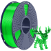 -/ Филамент NVPRINT PLA+ Trasparent Green для 3D печати диаметр 1.75мм  длина 330 метров  масса 1 кг