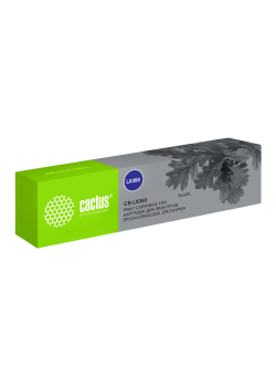 -/ Картридж матричный Cactus CS-LX350 черный для Epson LX350/LQ350/ERC19/VP80K