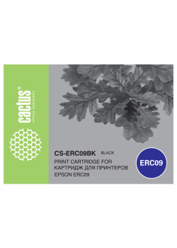 -/ Картридж матричный Cactus CS-ERC09BK черный для Epson ERC09