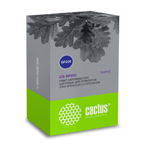 -/ Картридж матричный Cactus CS-SP200 фиолетовый для Star SP200/212FC/212FD/242/298