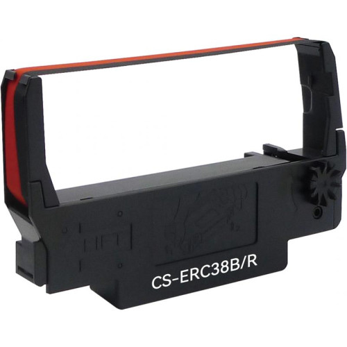 Картридж матричный Cactus CS-ERC38B/R черный/красный для Epson ERC 30/34/38, UT2000/4000