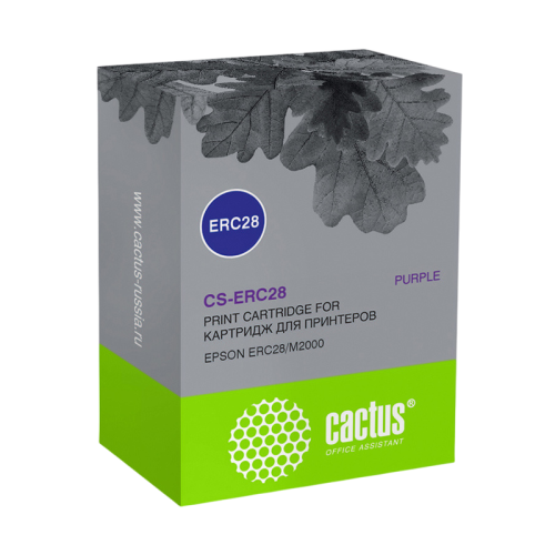 -/ Картридж матричный Cactus CS-ERC28 фиолетовый для Epson ERC28/M2000