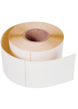 Термоэтикетки Cactus Eco CS-TE75120300 прямая сег.:75x120мм самоклей. термобум. д.вн.рул.90мм д.вт.40мм 300шт/рул белый