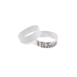 Этикетки в виде браслета полипропилен 25х279мм белый/ Wristband cartridge, 25mm*178mm, 300pcs/Roll, Pediatric - White