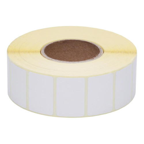 Термоэтикетки Cactus Eco CS-TE30201800 сег.:30x20мм самоклей. д.вн.рул.92мм д.вт.40мм 1800шт/рул белый