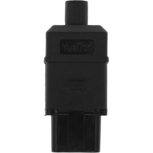 Вилка Lanmaster LAN-IEC-320-C19 IEC 60320 C19 16A 250V black