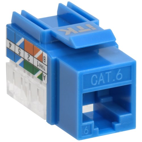 ITK Модуль Keystone Jack кат. 6 UTP 110 IDC 90 град.