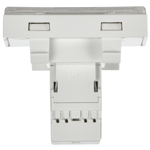 РКИ-20-00-П Розетка информационная RJ-45 UTP кат.5e (на 2 модуля) ПРАЙМЕР белая IEK