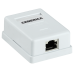 ITK Настенная инф. розетка RJ45 кат. 5E FTP 1-порт