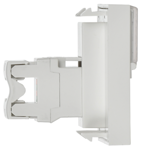 РКИ-20-00-П Розетка информационная RJ-45 UTP кат.5e (на 2 модуля) ПРАЙМЕР белая IEK