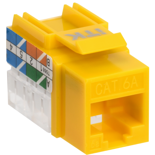 ITK Модуль Keystone Jack кат. 6A UTP 110 IDC 90 град. ITK Модуль Keystone Jack кат. 6A UTP 110 IDC 90 град.