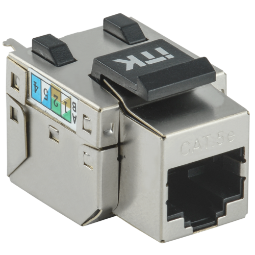 ITK Модуль Keystone Jack кат. 5E FTP 110 IDC 90 град. розет.
