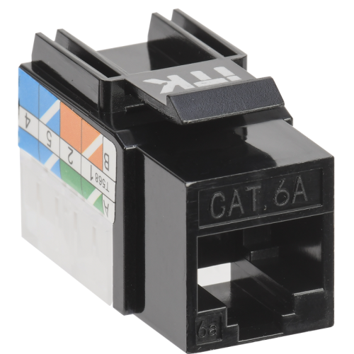 ITK Модуль Keystone Jack кат. 6A UTP 110 IDC 90 град. ITK Модуль Keystone Jack кат. 6A UTP 110 IDC 90 град.