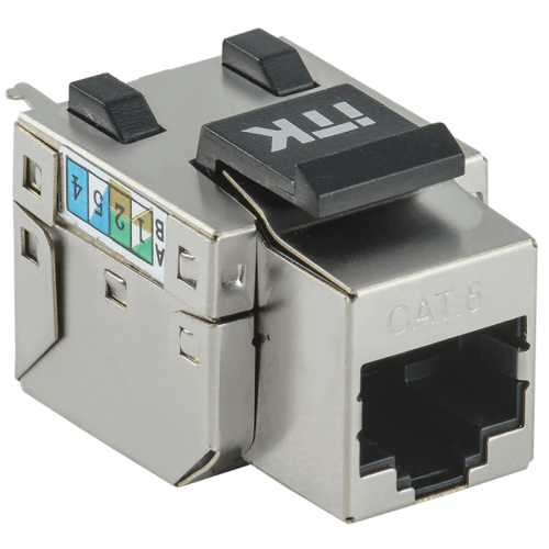 ITK Модуль Keystone Jack кат. 6 FTP 110 IDC 90 град. розет.
