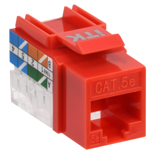 Модуль Keystone Jack кат. 5E UTP 110 IDC 90 град.