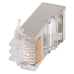 Разъём RJ-45 FTP для кабеля кат.5Е, 8P8C Разъём RJ-45 FTP для кабеля кат.5Е, 8P8C