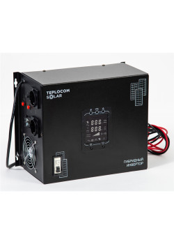2412 TEPLOCOM SOLAR-1500 многофункциональный инвертор 220В 1500ВА (1050Вт)