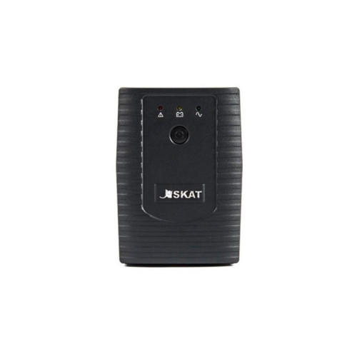 449 SKAT-UPS 600-IN-1x7 ИБП Line interactive, 220 В, 600ВА/360Вт, 1 АКБ 7Ач, вых. роз 1Schuko + 1 C13, USB, RJ11,  внутр. меандр. стабилизация напряжения, ШГВ 100х300х142, вес 4.2кг