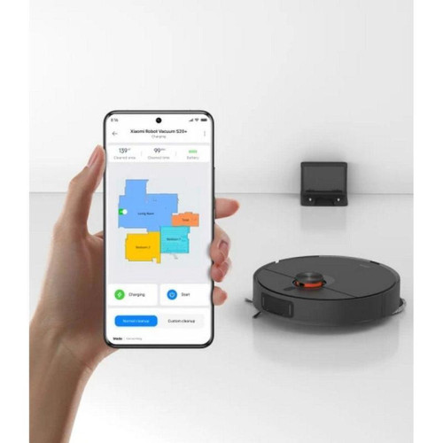 Робот-пылесос Xiaomi Robot Vacuum S20+ (черный) EU Робот-пылесос Xiaomi Robot Vacuum S20+ (черный) EU