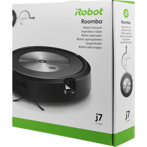 Пылесос-робот/ Пылесос-робот Irobot Roomba J7 60Вт черный Пылесос-робот/ Пылесос-робот Irobot Roomba J7 60Вт черный