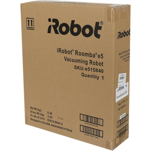 Пылесос-робот/ Пылесос-робот Irobot Roomba e5 серый/черный Пылесос-робот/ Пылесос-робот Irobot Roomba e5 серый/черный
