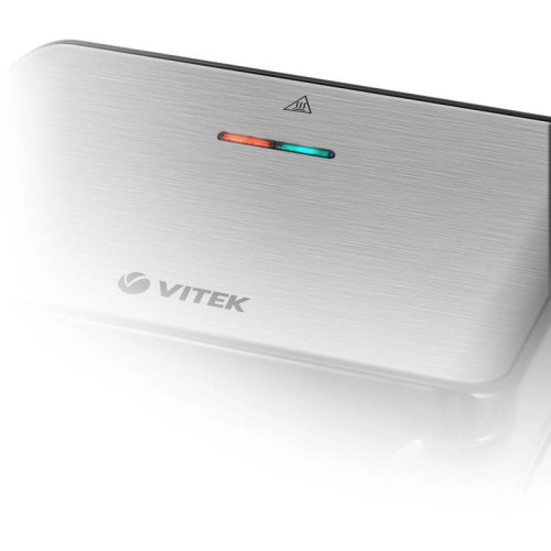 Вафельница Vitek VT-2626 850Вт черный/серебристый