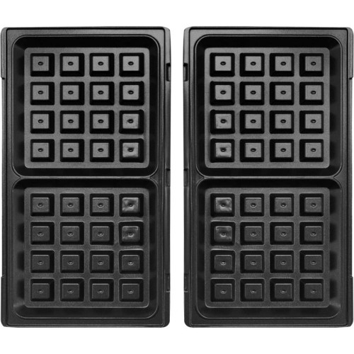 Вафельница Vitek VT-2628 800Вт черный/серебристый