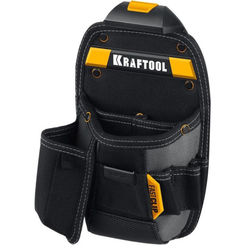 Сумка для инструментов Kraftool KBS-3 17карм. черный/желтый (38762)
