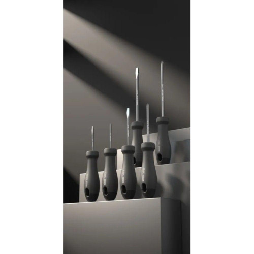 Набор отверток Home Series Black Deli HT1006 6шт SL3x75+SL5x100+SL6x150+PH0x75+PH1x100+PH2x150, эксклюзивный дизайн, рукоятка из высококачественного софттач пластика