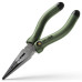 Длинногубцы Deli Home Series Green HT2106L 160мм, эксклюзивный дизайн, рукоятка из высококачественного софттач пластика Длинногубцы Deli Home Series Green HT2106L 160мм, эксклюзивный дизайн, рукоятка из высококачественного софттач пластика