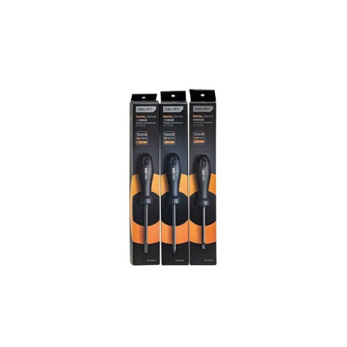 Крестовая отвертка Home Series Black Deli HT1205 PH1x100мм Эксклюзивный дизайн, рукоятка из высококачественного софттач пластика Крестовая отвертка Home Series Black Deli HT1205 PH1x100мм Эксклюзивный дизайн, рукоятка из высококачественного софттач пластика