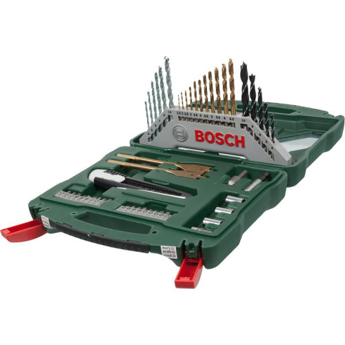 Набор принадлежностей Bosch X-Line-50 50 предметов (жесткий кейс) Набор принадлежностей Bosch X-Line-50 50 предметов (жесткий кейс)