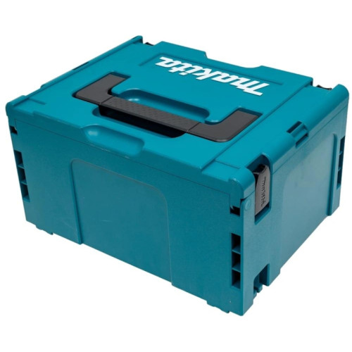 Ящик для инструментов Makita Makpac тип 3 24.47л 1отд. бирюзовый/черный (821551-8)