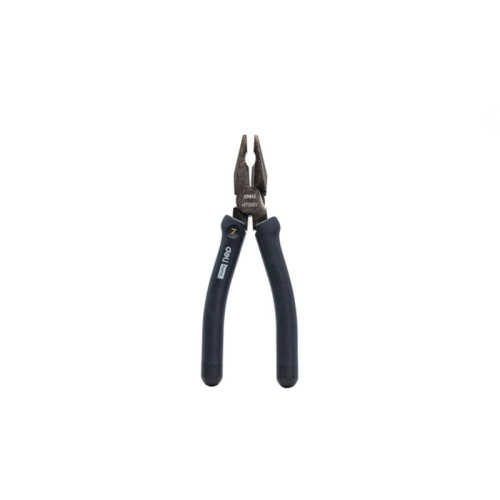 Пассатижи Deli  Home Series Black HT2007 180мм, эксклюзивный дизайн, рукоятка из высококачественного софттач пластика