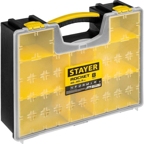 Органайзер Stayer 38033-16_z01 8отд. черный