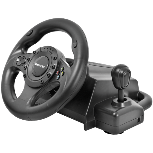 Defender Игровой руль Forsage Drift GT USB-PS2-PS3, 12 кнопок