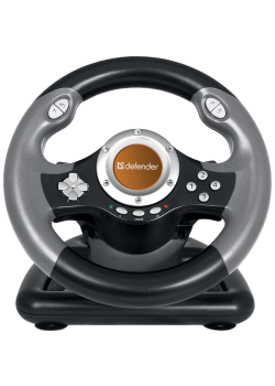 Defender Игровой руль Challenge Mini LE USB, мини, 10 кнопок