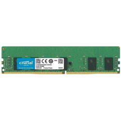 Память оперативная/ Crucial 8GB DDR4 2666 MT/s (PC4-21300) CL19 Single Rank x8 ECC Registered DIMM 288pin